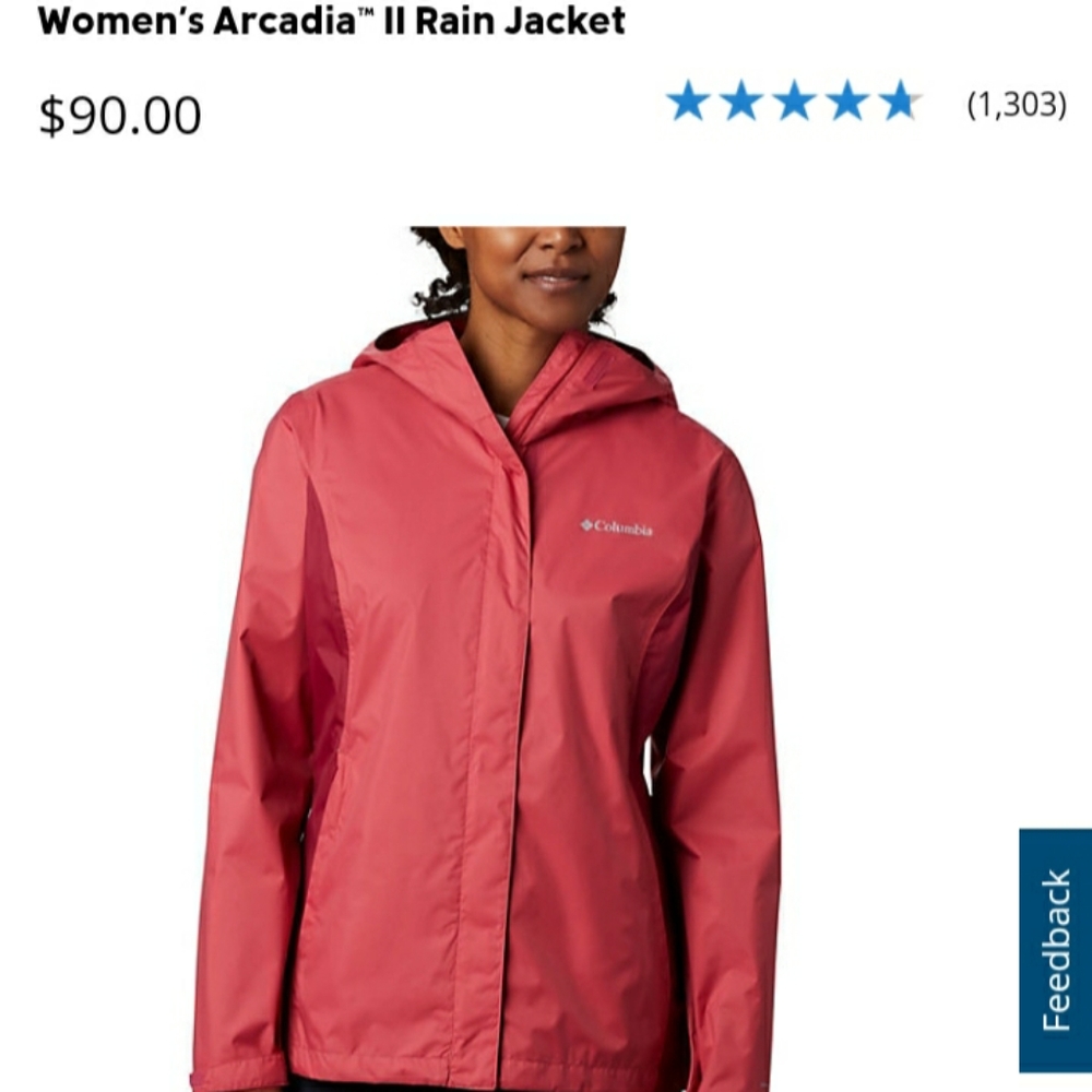 Women's Arcadia II Rain Jacket